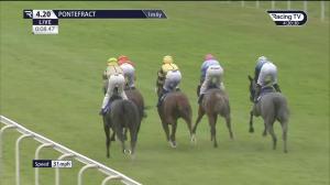Video preview image for Pontefract 16:20 - Bet With Jayne - Your Local Bookmaker Handicap (5)