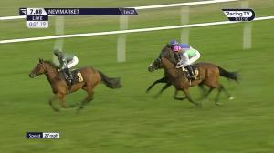 Video preview image for Newmarket 19:08 - Rich Energy Two Drinks One Taste Fillies' Handicap (3)