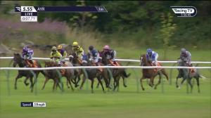 Video preview image for Ayr 17:55 - Women In Rail Scotland Lady Riders' Handicap (Professional and Amateur Female Jockeys) (6)