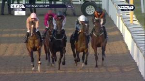 Video preview image for Chelmsford City 19:50 - Winning Connections Networking 12th August Novice Median Auction Stakes (5)
