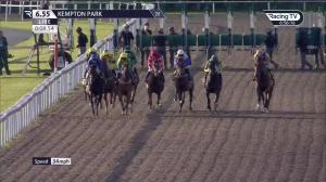 Video preview image for Kempton Park 18:55 - Breeders Backing Racing EBF Fillies' Novice Stakes (5)
