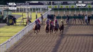 Video preview image for Kempton Park 19:25 - Unibet Casino Deposit £10 Get £40 Bonus Handicap (4)