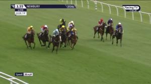 Video preview image for Newbury 15:55 - Bet 10 Get 40 For New Customers Nursery Handicap (4)