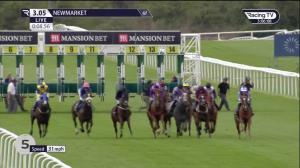 Video preview image for Newmarket 15:05 - Download The Mansionbet App Handicap (2)