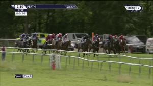 Video preview image for Perth 14:10 - Rhubarb and Ginger Edinburgh Gin Maiden Hurdle (4)