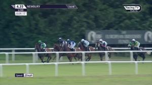 Video preview image for Newbury 16:35 - Rangers Riding Ranch Handicap (Female Amateur Jockeys) (4)