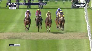 Video preview image for Catterick Bridge 13:45 - Like Racing TV On Facebook Nursery Handicap (4)