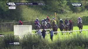 Video preview image for Stratford-on-Avon 15:15 - Walls & Ceilings International Ltd Amateur Jockeys' Handicap Hurdle (5)