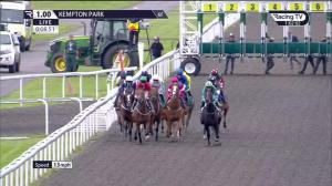 Video preview image for Kempton Park 13:00 - Unibet Casino Deposit £10 Get £40 Bonus Nursery Handicap (Qualifier) (6)