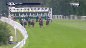 Video preview image for Salisbury 17:53 - Highclere Castle Gin British EBF Restricted Novice Stakes (4)