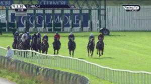 Video preview image for Curragh 17:30 - Coolmore Arizona Irish European Breeders Fund Maiden 