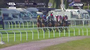 Video preview image for Stratford-on-Avon 15:55 - Join Racing TV Now Maiden Hurdle (4)