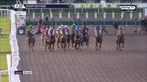 Video preview image for Kempton Park 19:25 - Unibet Casino Deposit £10 Get £40 Bonus Novice Stakes (5)