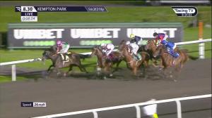 Video preview image for Kempton Park 20:30 - Unibet 3 Uniboosts A Day Handicap (Qualifier) (3)
