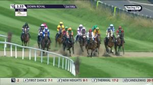 Video preview image for Down Royal 15:55 - mccartanbet.com Text-A-Bet 3-y-o Hurdle 