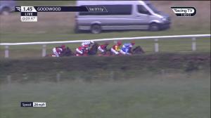 Video preview image for Goodwood 13:45 - Tote Placepot First Bet Of The Day Amateur Jockeys' Handicap (5)