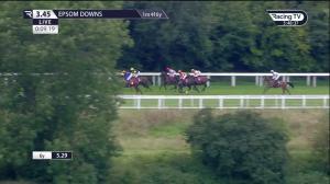 Video preview image for Epsom Downs 15:45 - Amateurs' Derby Handicap (Gentleman Amateur Jockeys) (4)