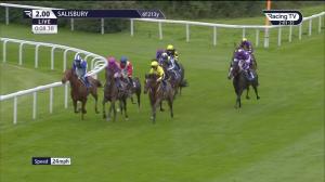 Video preview image for Salisbury 14:00 - Bob McCreery Memorial British EBF Quidhampton Maiden Fillies' Stakes (2)