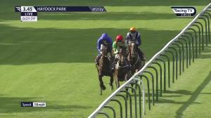 Video preview image for Haydock Park 15:45 - British EBF Conditions Stakes (3)