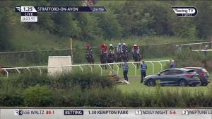 Video preview image for Stratford-on-Avon 13:25 - National Racehorse Week 12Th-19th September Novices' Hurdle (3)