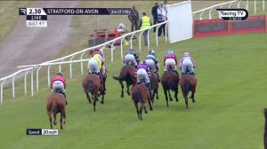 Video preview image for Stratford-on-Avon 14:30 - Retraining Of Racehorses Conditional Jockeys' Selling Handicap Hurdle (5)