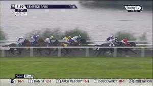 Video preview image for Kempton Park 15:50 - Unibet Casino Deposit £10 Get £40 Bonus Nursery Handicap (5)