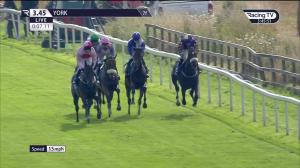 Video preview image for York 15:45 - Coopers Marquees British EBF Future Stayers' Novice Stakes (Sire and Dam-Restricted) (3)
