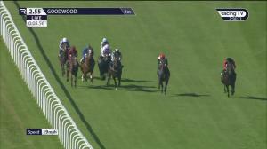 Video preview image for Goodwood 14:55 - European Breeders Fund EBF Peter Willett Future Stayers' Maiden Stakes (Sire and Dam-Restricted) (2)
