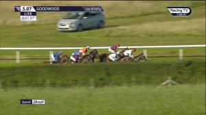 Video preview image for Goodwood 17:07 - Every Race Live On Racing TV Novice Stakes (4)