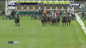 Video preview image for Thirsk 15:40 - Steve Kelsey 40-years and He's Still Smiling Fillies' Handicap (5)