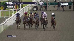 Video preview image for Kempton Park 17:15 - Unibet Casino Deposit £10 Get £40 Bonus Nursery Handicap (6) (Div 1)