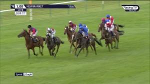 Video preview image for Newmarket 13:00 - Close Brothers Motor Finance British EBF Fillies' Novice Stakes (4)