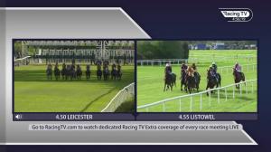 Video preview image for Leicester 16:50 - Bet At racingtv.com Apprentice Handicap (6) (Div 2)