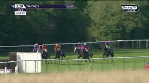 Video preview image for Warwick 15:20 - Poundland Foundation Proudly Supports Whizz Kidz Mares' Handicap Hurdle (4)