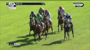 Video preview image for Redcar 14:00 - British EBF Future Stayers Maiden Stakes (4)
