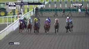Video preview image for Kempton Park 18:15 - Mansionbet's Beaten By A Head Restricted Novice Stakes (5) (Div 1)