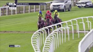 Video preview image for Epsom Downs 14:20 - Cazoo Derby 'Wild Card' EBF Conditions Stakes (2)