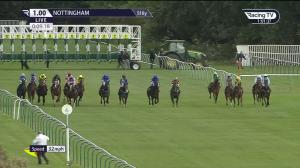 Video preview image for Nottingham 13:00 - Sme Graduate Employment www.sme-graduates.co.uk EBF Slip Anchor Maiden Stakes (4)