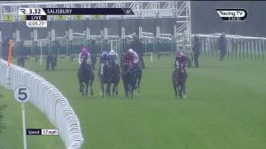 Video preview image for Salisbury 15:32 - British EBF Radcliffe & Co Conditions Stakes (2)