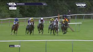 Video preview image for Warwick 15:45 - June Watts, Supporting The Air Ambulance Mares' Handicap Hurdle (4)