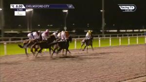 Video preview image for Chelmsford City 20:00 - Chelmsford City Racecourse Membership Handicap (5)