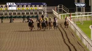 Video preview image for Chelmsford City 20:30 - tote.co.uk Now Never Beaten By SP Handicap (6)
