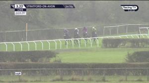Video preview image for Stratford-on-Avon 15:22 - Stratford Racecourse Supporting Racing Charities Juvenile Hurdle (4)