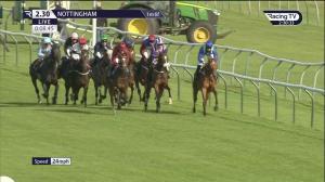 Video preview image for Nottingham 14:30 - Mansionbet Beaten By A Head Fillies' Handicap (4)