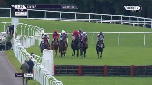 Video preview image for Exeter 16:50 - Peter King Memorial Season Opener Conditional Jockeys' Handicap Hurdle (4)