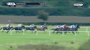Video preview image for Fairyhouse 13:55 - Irish Stallion Farms European Breeders Fund Beginners Chase