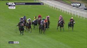 Video preview image for Goodwood 14:20 - Saunders Specialised Services EBF Restricted Novice Stakes (4)