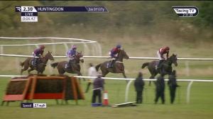 Video preview image for Huntingdon 14:30 - Racing TV Mares' Maiden Hurdle (4)