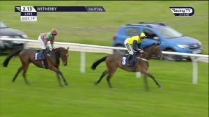 Video preview image for Wetherby 14:13 - Mary Lofthouse Supporting Spinal Research Novices' Chase (3)