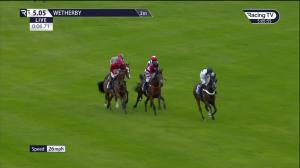 Video preview image for Wetherby 17:05 - Watch Racing TV Anywhere Conditional Jockeys' Handicap Hurdle (3)